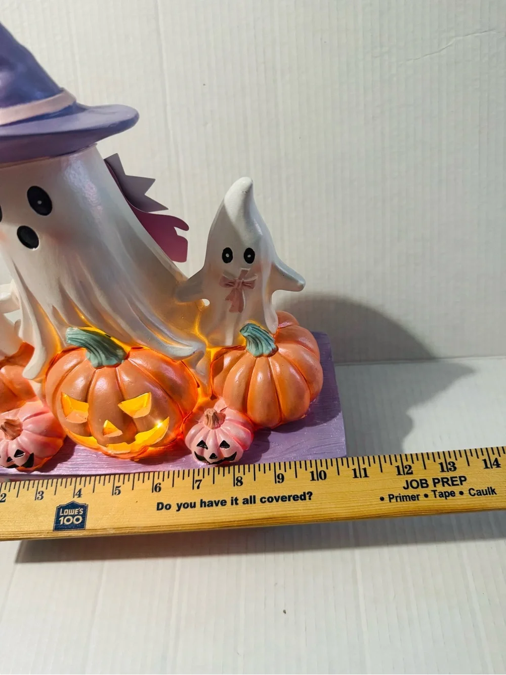 Halloween trio ghost in cart pastel colors BNWT